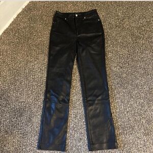 Express Black Straight Leg Women's Jeans